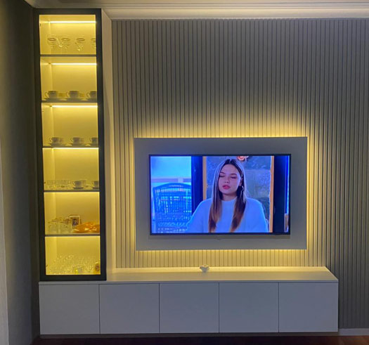Tv ünitesi, kitaplık, ahşap kitaplık, kütüphane, çalışma masası